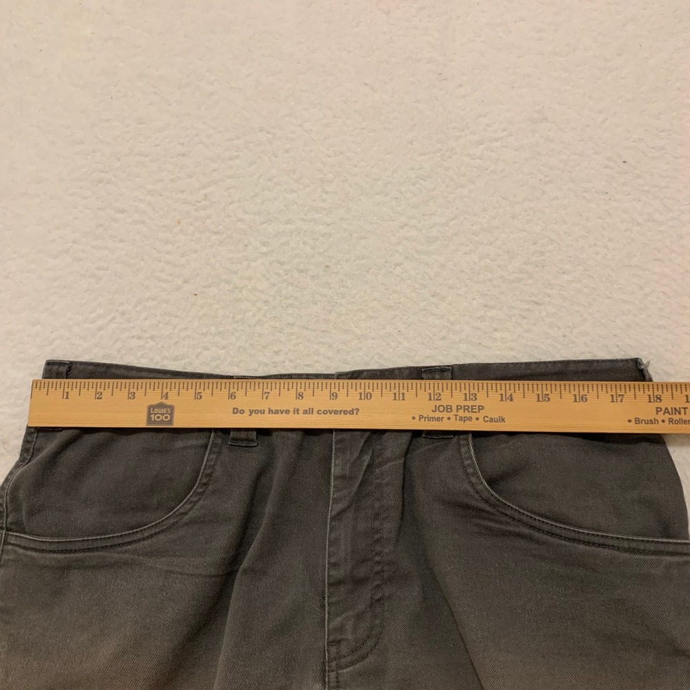 Arborwear Canvas Work Pants 36x34 (FITS 36x33) Faded Utility Rugged *HOLE* Gray - Picture 6 of 11